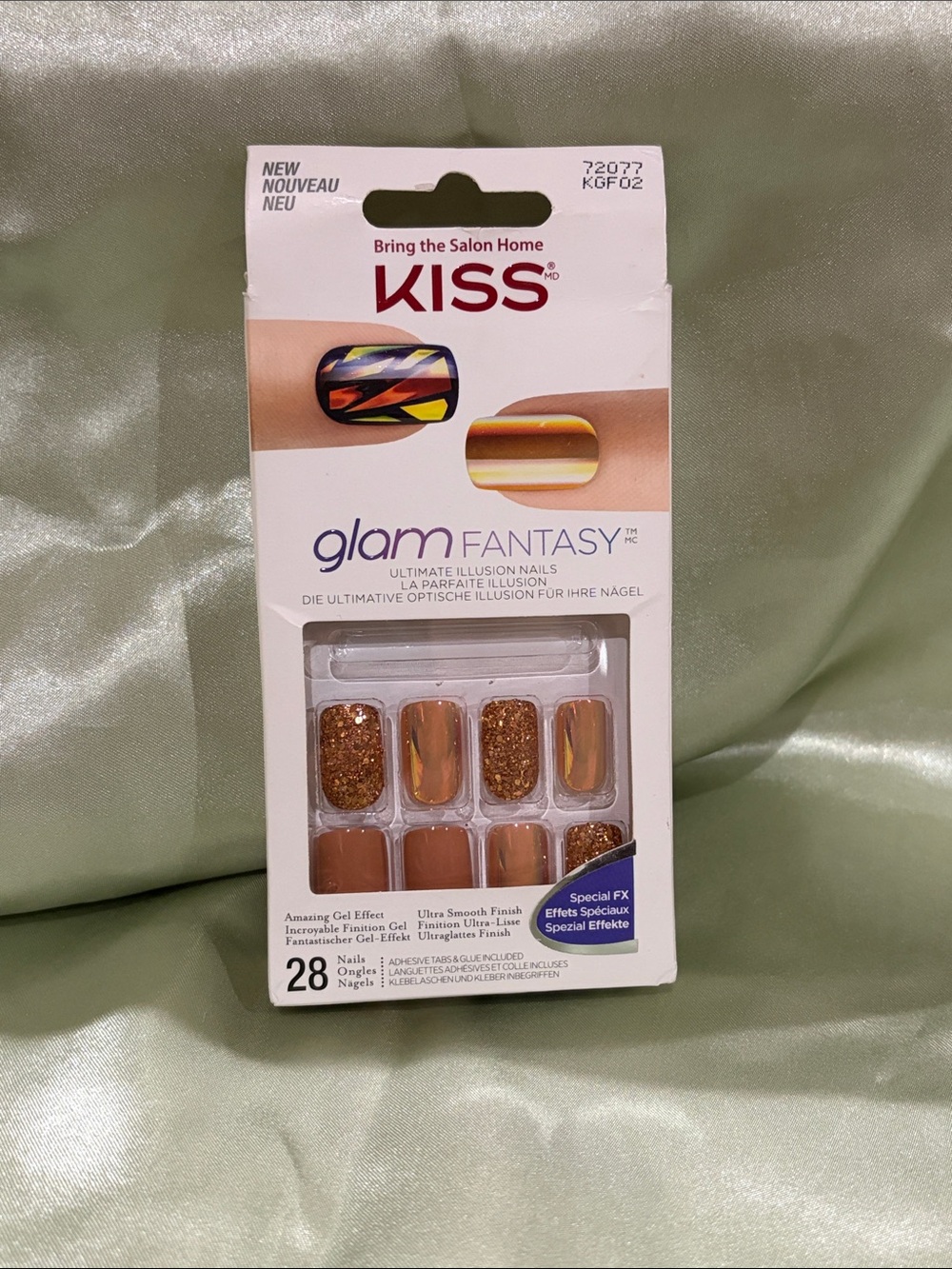 Nail product boxed